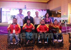 越南运动员在2016年世界残疾人举重锦标赛夺得两枚金牌