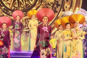 多国驻越大使、副大使和大使夫人将参加越南长衣秀