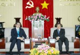 Provincial leader receives Singaporean Ambassador to Vietnam