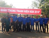 Đoàn Thanh niên Nông trường Cao su Minh Tân (Công ty TNHH MTV Cao su Dầu Tiếng): Tổ chức ra quân Tháng Thanh niên năm 2016