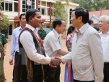 Chủ tịch nước thăm bộ đội, đồng bào biên giới Lộc Ninh, Bình Phước