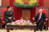 Party chief receives Chinese defence minister