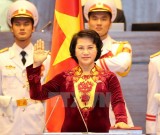 Nguyen Thi Kim Ngan elected as NA Chairwoman