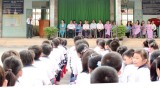 Dissemination of regulations on wearing helmets for children in primary schools boosted