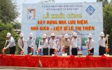 Khởi công xây dựng Nhà lưu niệm nhà giáo - liệt sĩ Lê Thị Thiên