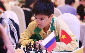 国际象棋2016亚洲团体赛：越南男队升至第8位