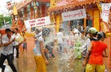 Khmer people celebrate traditional New Year