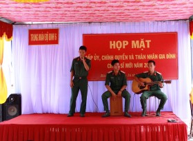 Trung đoàn Bộ binh 6: Tổ chức họp mặt gia đình chiến sỹ mới