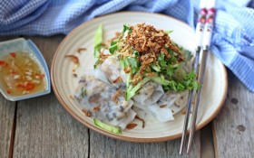 Bánh cuốn tráng chảo
