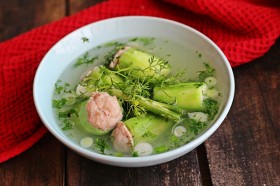 Canh mướp hương dồn thịt