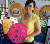 Cô Nguyễn Thị Kim Ngân: Say mê làm đồ dùng dạy học