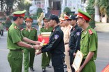 Lực lượng Cảnh sát cơ động Công an tỉnh tăng cường tuần tra giữ gìn an ninh trật tự