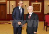 Tổng Bí thư Nguyễn Phú Trọng tiếp Tổng thống Hoa Kỳ Obama