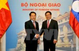 Vietnamese, Lao Foreign Ministers vow to reinforce ties