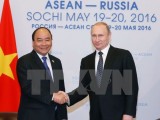 Các nhà lãnh đạo Việt Nam gửi điện mừng Quốc khánh Liên bang Nga