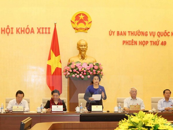 Khai mạc Phiên họp thứ 49 Ủy ban Thường vụ Quốc hội khóa XIII