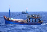 Malaysian Navy seizes Vietnamese fishing boats