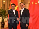 政府副总理范平明会见中国外交部长王毅