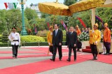 President Tran Dai Quang welcomed in Cambodia