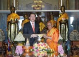 President wraps up Cambodia visit