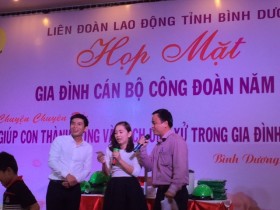Sôi nổi buổi họp mặt gia đình cán bộ công đoàn