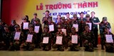 Lễ trưởng thành và cấp giấy chứng nhận cho 122 chiến sĩ “Học kỳ trong quân đội”