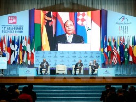 Vietnamese PM officiates at Asia-Europe Business Forum