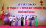 Gia đình cố nhạc sỹ Văn Cao hiến tặng bài hát “Tiến quân ca”