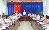 Ban Chỉ đạo đổi mới và phát triển kinh tế tập thể tỉnh: Làm việc với Ban Chỉ đạo đổi mới và phát triển kinh tế tập thể huyện Bàu Bàng