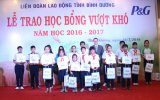 Công ty P&G Việt Nam tặng 150 suất học bổng cho học sinh nghèo