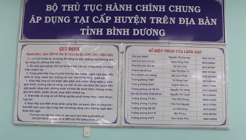 Tăng cường trách nhiệm của người đứng đầu