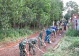 Tuổi trẻ Trung đoàn 31, Sư đoàn 309 (Quân đoàn 4): Chung sức xây dựng nông thôn mới