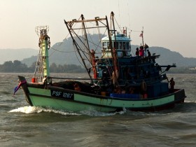 Myanmar seizes illegal Thai fishing boat