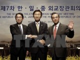 Ngoại trưởng Nhật-Trung-Hàn nhóm họp thảo luận về tranh chấp lãnh thổ