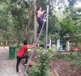 Trường Cao đẳng nghề Việt Nam - Singapore:  Tổng kết Chiến dịch tình nguyện hè và bàn giao công trình “Thắp sáng đường quê”