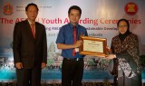 Tỉnh đoàn Bình Dương nhận giải thưởng tổ chức thanh niên xuất sắc ASEAN