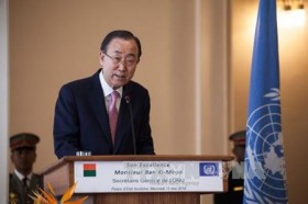 UN Secretary General visits Myanmar
