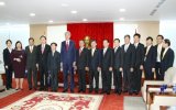 Lãnh đạo tỉnh tiếp xã giao Phó Thủ tướng nước Cộng hòa Singapore Tiêu Chí Hiền