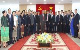 Lãnh đạo tỉnh tiếp Đoàn đại biểu cấp cao thủ đô Viêng Chăn