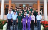 TX.Thuận An: Thăm sĩ quan, quân nhân đang học tập, huấn luyện