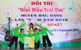 Hội thi Giai điệu trái tim huyện Bàu Bàng: Sân chơi hấp dẫn và bổ ích
