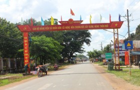 Nỗ lực cán đích xây dựng nông thôn mới