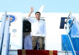 Tổng thống Philippines Duterte bắt đầu thăm chính thức Việt Nam