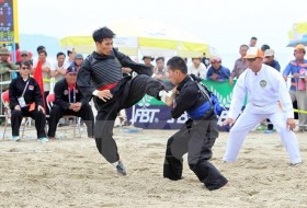 第五届亚洲沙滩运动会：越南体育代表团在奖牌榜上以41金稳坐头名