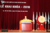 Chủ tịch nước Trần Đại Quang dự Lễ khai khóa Đại học Quốc gia TP.Hồ Chí Minh năm 2016