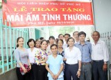 Hội LHPN phường Phú Mỹ (TP.TDM): Tặng “Mái ấm tình thương” cho hội viên phụ nữ nghèo