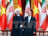 Thủ tướng Nguyễn Xuân Phúc tiếp Tổng thống Iran Hassan Rouhani