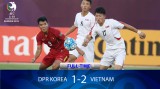 Giải U-19 châu Á: Việt Nam đá bại Triều Tiên