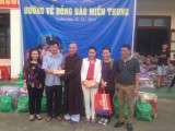 Phật giáo Bình Dương: Vận động hơn 1 tỷ đồng cứu trợ đồng bào gặp thiên tai ở miền Trung