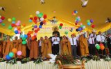 Long trọng tổ chức lễ chiêm bái tượng Phật ngọc hòa bình thế giới